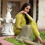 Nimra Khan Steals The Limelight In Olive Green Ethnic Dress