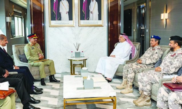Pakistan, Qatar Discuss Ways To Bolster Bilateral Cooperation, military ties