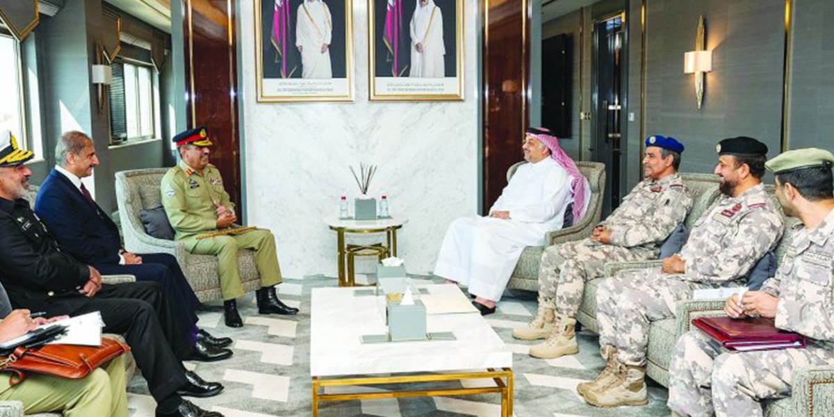 Pakistan, Qatar Discuss Ways To Bolster Bilateral Cooperation, military ties