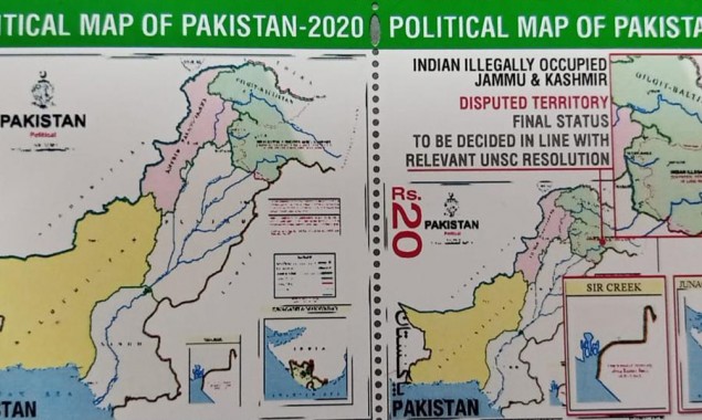 Pakistan Post issues New Political Map Commemorative Stamps