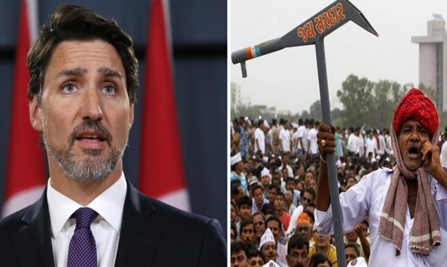 Justin Trudeau Once Again Upholds Indian Farmers' Protest