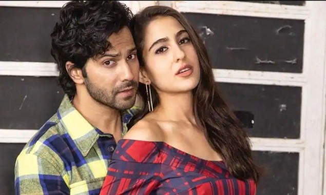 Sara Ali Khan, Varun Dhawan Outfit Change Transition Dance On ‘Coolie No 1’ Track