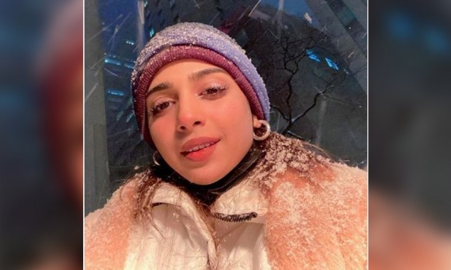 Sonya Hussyn Shares Photo Depicting Her Hanging Out In Snow