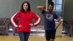The latest dance moves of Fiza Ali goes viral on social media