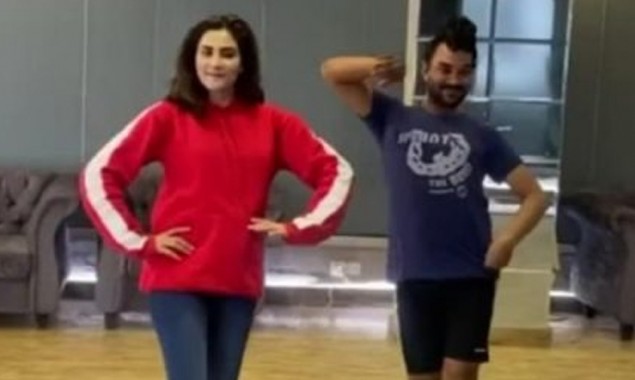 The latest dance moves of Fiza Ali goes viral on social media