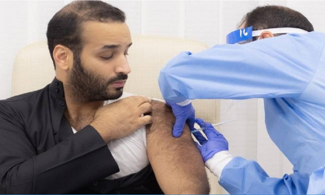 Crown Prince Mohammed bin Salman receives first jab of coronavirus vaccine