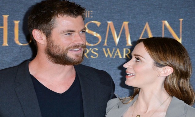 Chris Hemsworth looks cool in picture shared by Emily Blunt