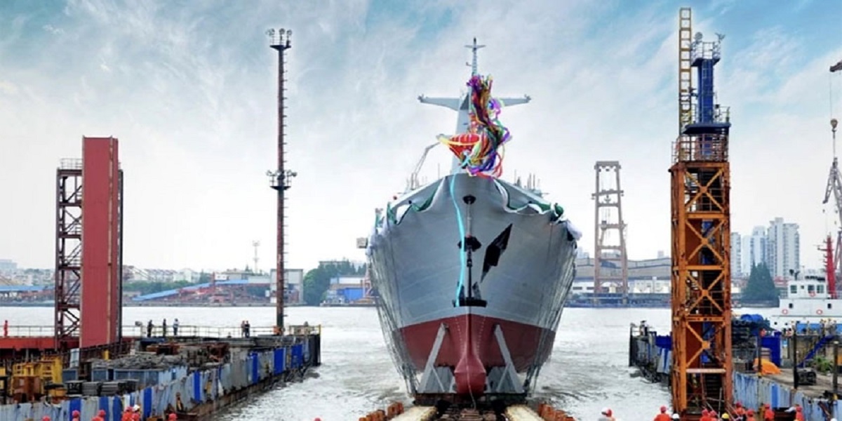 China launches 2nd Type 054A/P frigate for Pakistan Navy