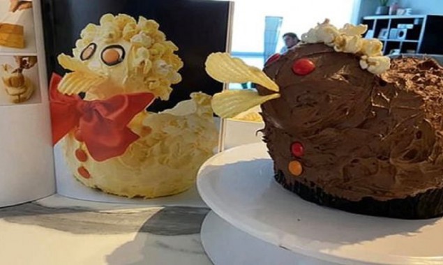 Girl asks for duck birthday cake and mum’s hilarious attempt goes viral