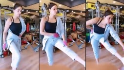 Saba Qamar’s workout video will make you sweat