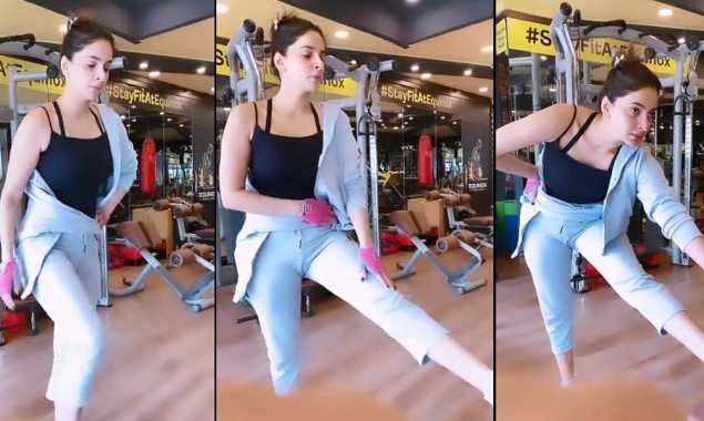 Saba Qamar workout