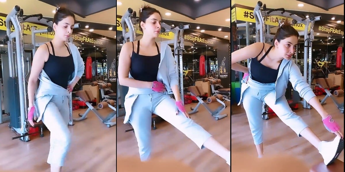 Saba Qamar workout