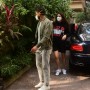 Anushka Sharma, Virat Kohli visit clinic in Bentley continental flying spur