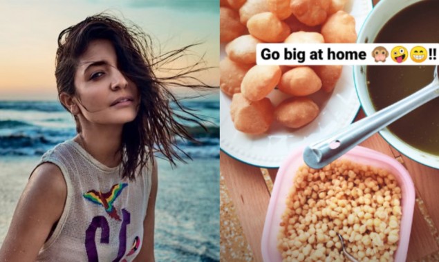 Anushka Sharma satisfies her pani puri cravings ahead of due date