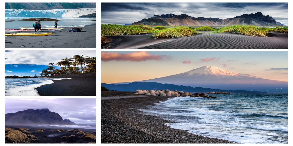 Black Sand Beaches