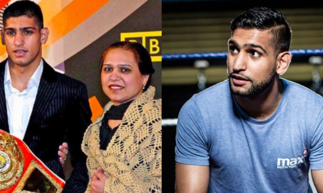 Boxer Amir Khan’s mother diagnosed with pancreatic cancer; he asks for fans’ prayers