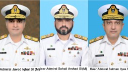 Three Pakistan Navy Commodores promoted as Rear Admiral