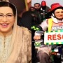 Firdous Ashiq Awan shows off motorcycle skills during a ceremony in Lahore
