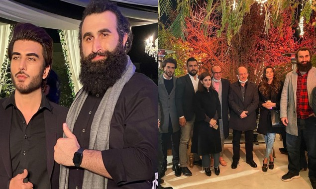 Imran Abbas meets Celal Al & team of Dirilis: Ertugrul