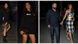 Shilpa Shetty ditches pants for an oversized hoodie & Louis Vuitton