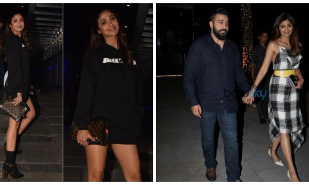 Shilpa Shetty ditches pants for an oversized hoodie & Louis Vuitton