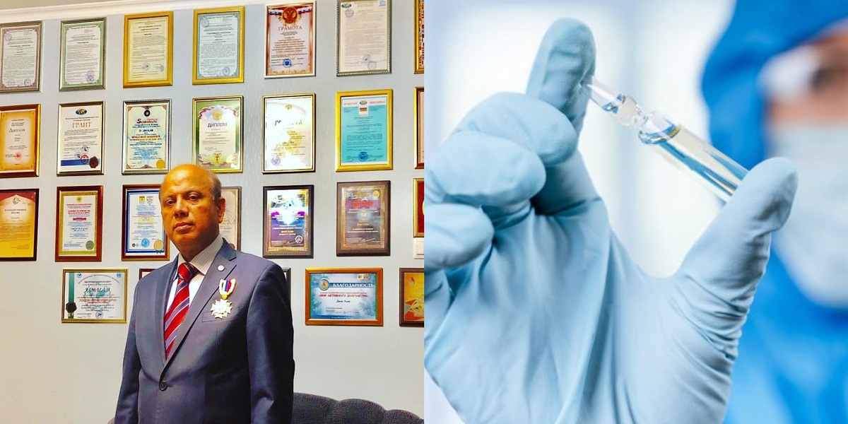 Pakistani Russian scientist Covid-19 vaccine