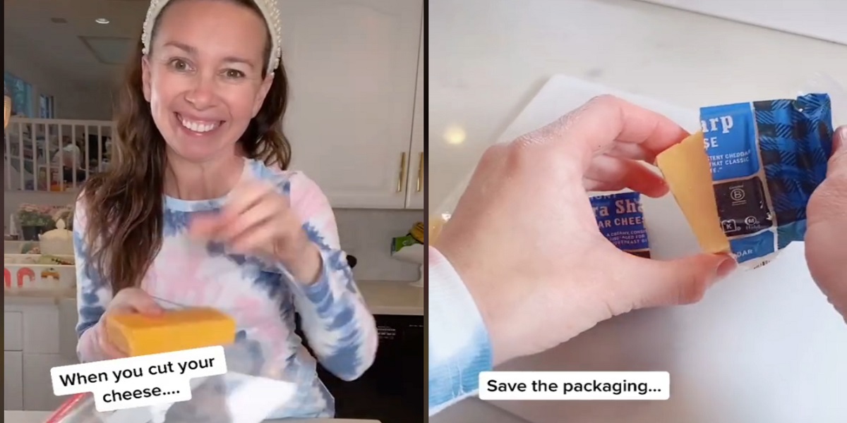 Woman shares hack to keep cheese fresh