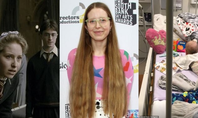 ‘Harry Potter’ actress Jessie Cave says her newborn baby has Covid-19