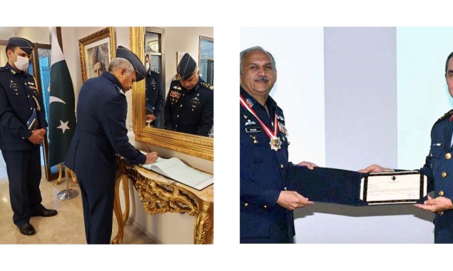Pakistan Air Force chief reaches Turkey on an official visit