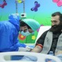 Ertuğrul’s Celal Al donates blood in Pakistan for child patients