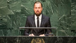 Leonardo DiCaprio urges President to address increasing global warming