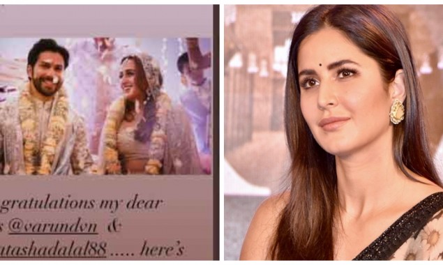 Katrina Kaif sends best wishes and blessings to the newly-wed couple