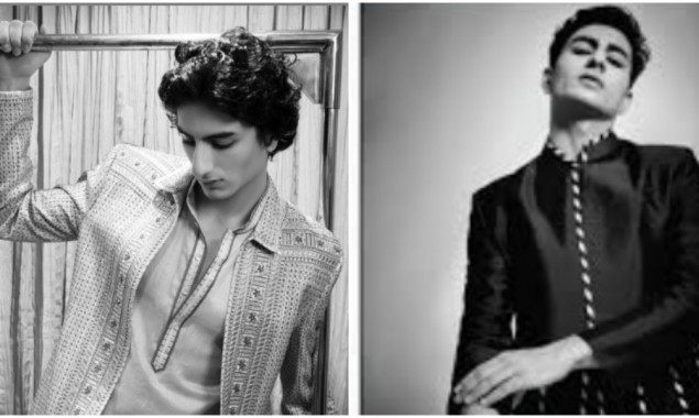 Ibrahim Ali Khan's sherwani