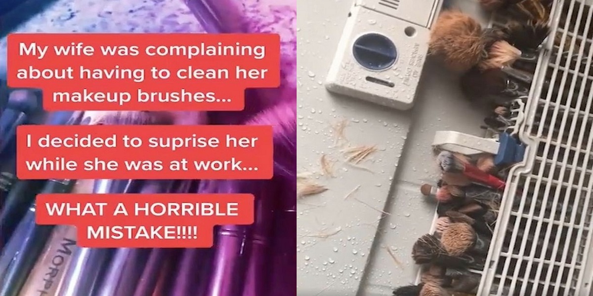 Wife makeup brushes