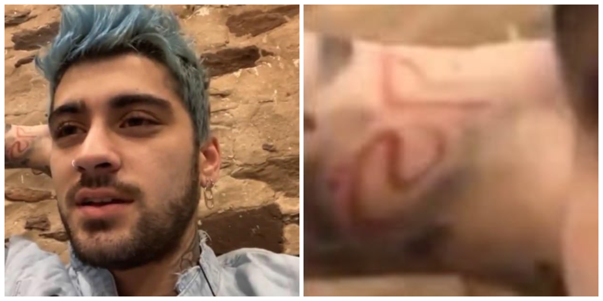 Zayn Malik new tattoo