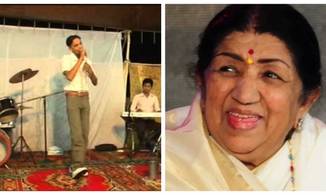 This man’s voice has an uncanny resemblance to Lata Mangeshkar’s voice
