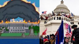 Did The Simpsons predict the Capitol Hill riots in 1996?