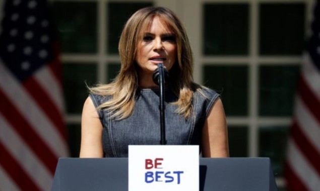 What Did Melania Trump have to say in her farewell message?