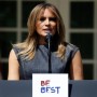 What Did Melania Trump have to say in her farewell message?