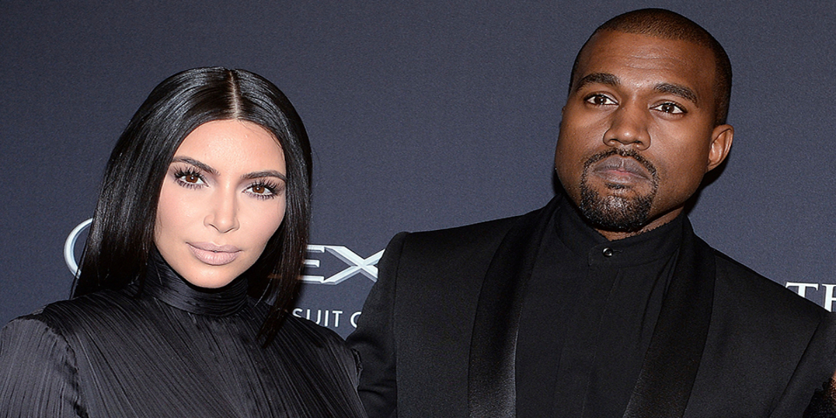Kim Kardashian and Kanye West