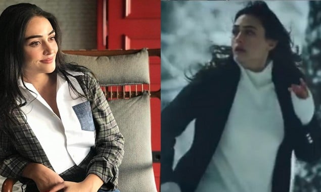 Ramo: Esra Bilgic spotted wandering on the street