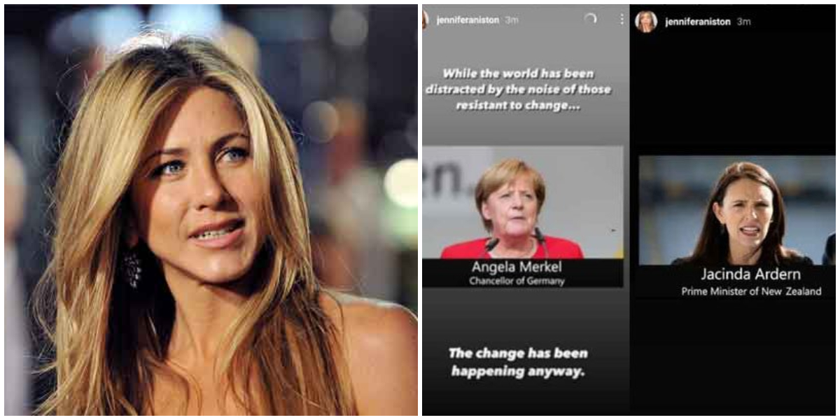 Jennifer Aniston tribute