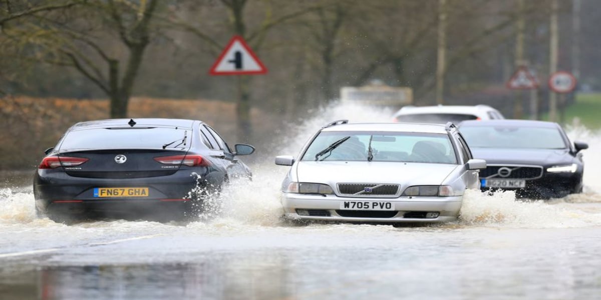 UK heavy rain