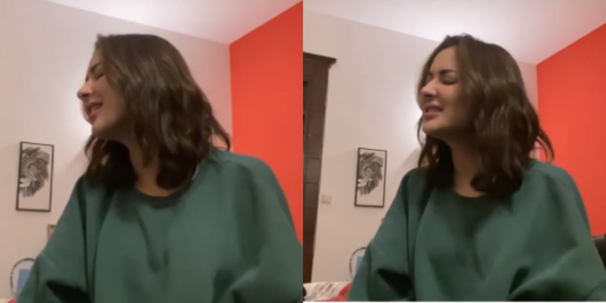 Hania Aamir singing