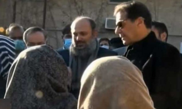 Imran Khan meets victims families