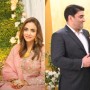 Photos: Nadia Khan looks gorgeous in pink on her wedding reception