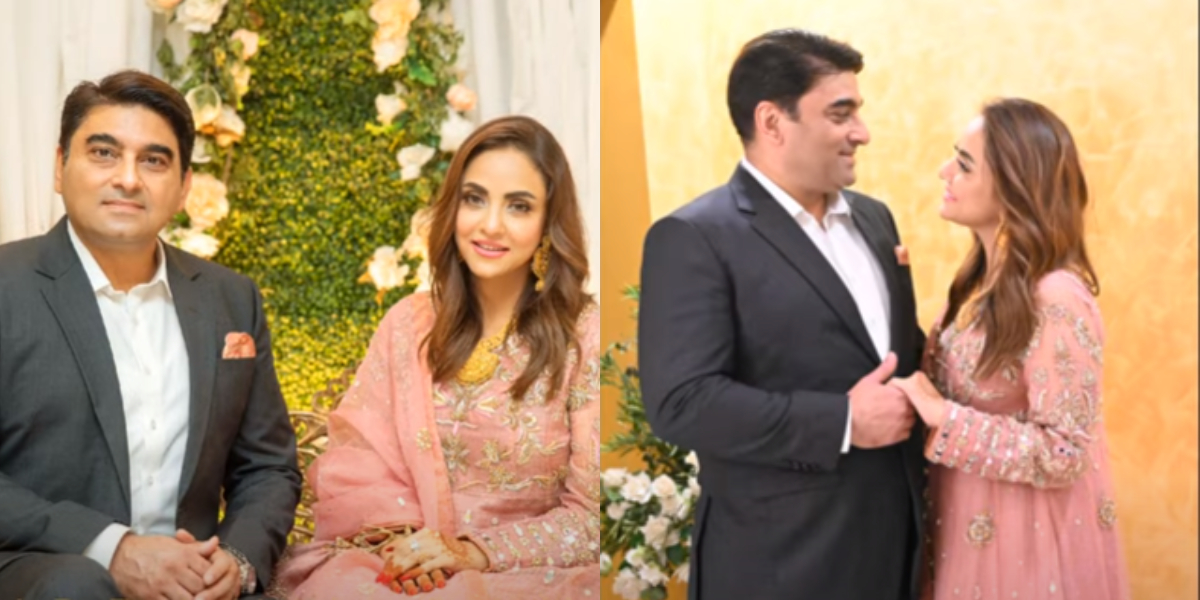 Nadia Khan reception photo
