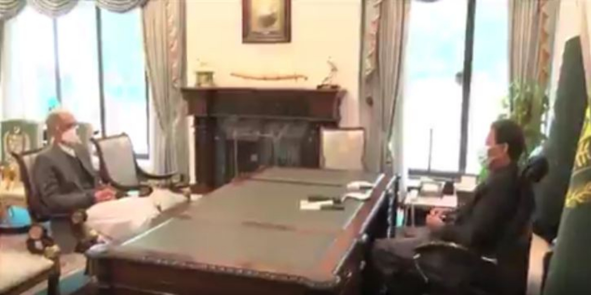 PM meets Pervez Khattak