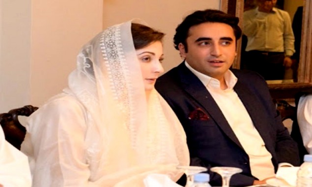 Bilawal Bhutto and Maryam Nawaz