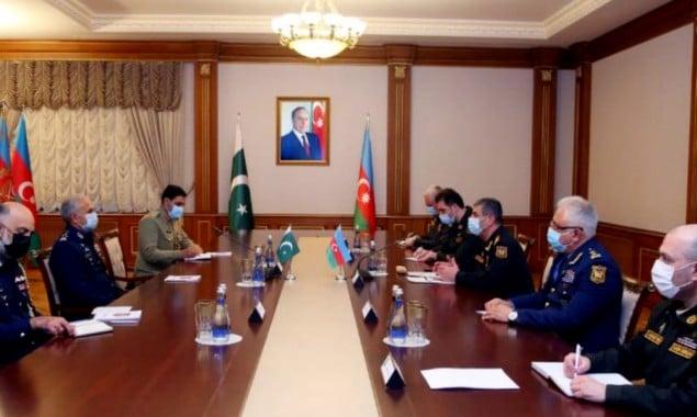 Air Chief discusses bilateral matters with Top Officials of Azerbaijan